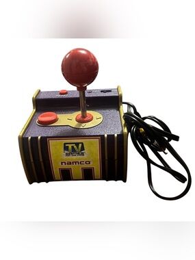 Namco Retro TV Games Joystick in Purple & Red
